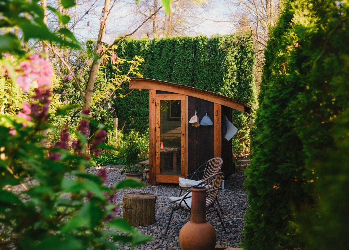 Backyard Havens - sauna experiences