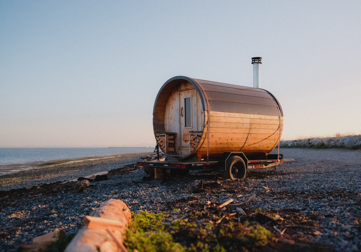 Mobile Saunas - sauna experiences